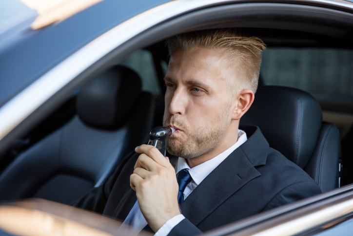 vision of mandatory in-car breathalyzers in California in 2026