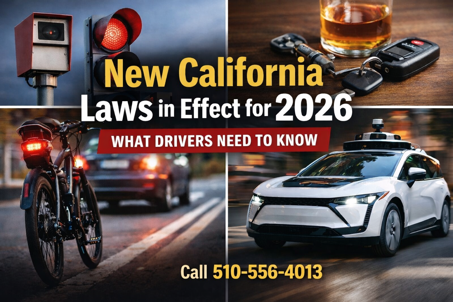 Multiple New California Laws Are Now in Effect for 2026 and What They Mean After a Crash